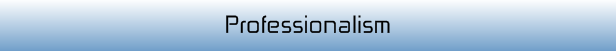 professionalism and expertise